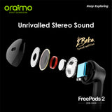 oraimo FreePods 2 2Baba-Version TWS True Wireless Stereo Earbuds